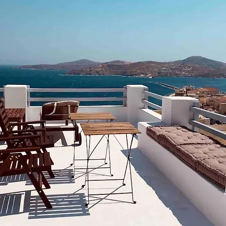 Vaporia Terrace Seaview Casa de Férias Hermópolis